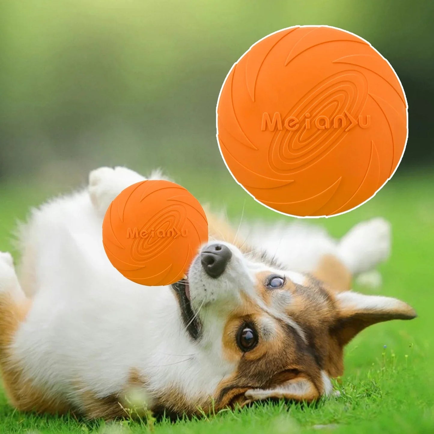 Frisbee - FlyDog™ - Orange - Le Royaume des toutous