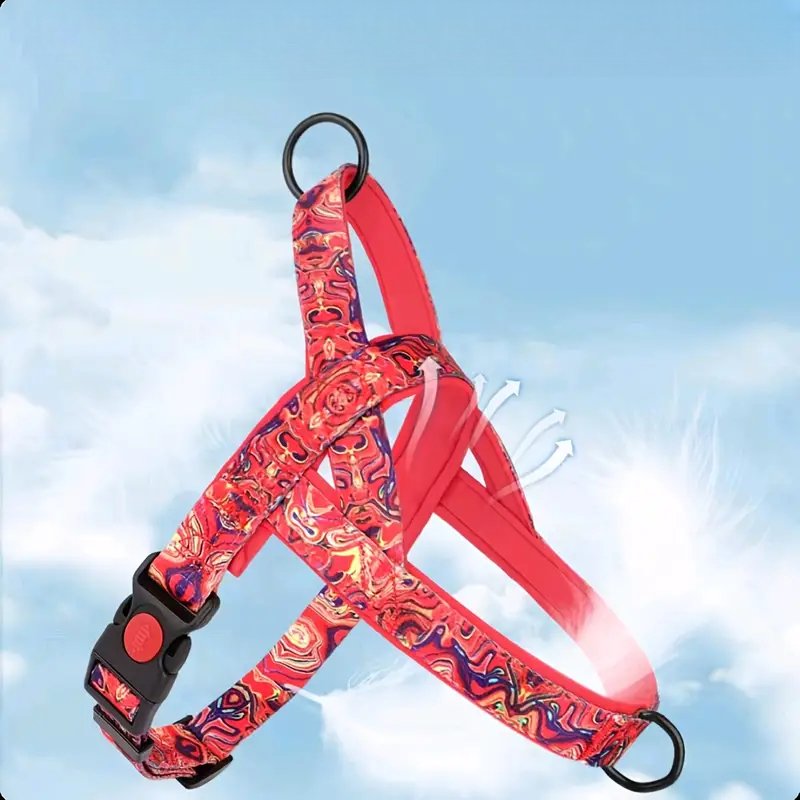 Harnais Chien - DogSafeHarness™ - Rouge - Le Royaume des toutous