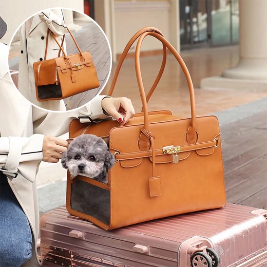 Sac de transport pour chien | Luxe Élégance