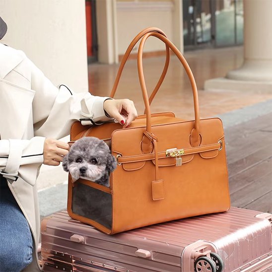 Sac de transport pour chien | Luxe Élégance