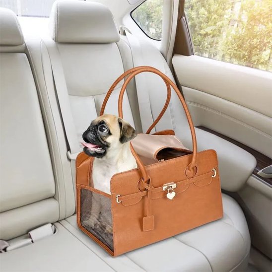 Sac de transport pour chien | Luxe Élégance