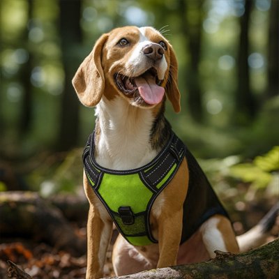 Harnais chien | LED Sécurité Nocturne