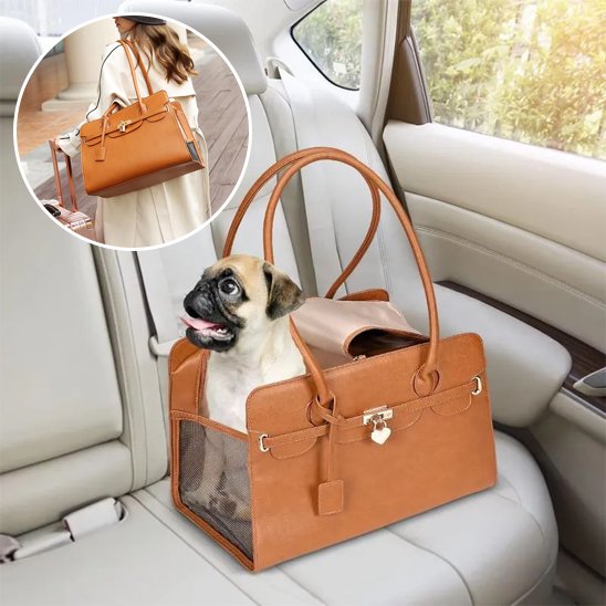 Sac de transport pour chien | Luxe Élégance