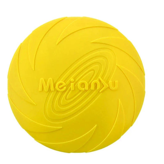 Frisbee - FlyDog™ - Jaune - Le Royaume des toutous