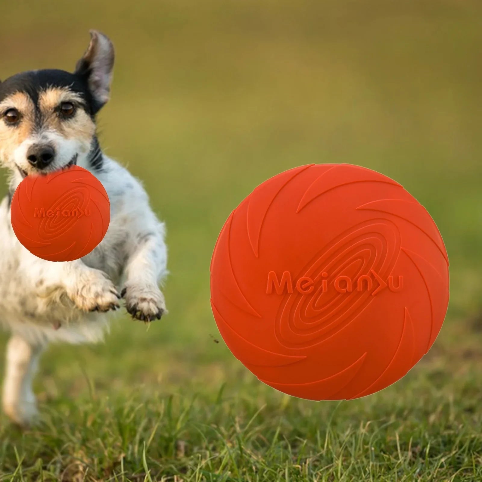 Frisbee - FlyDog™ - Rouge - Le Royaume des toutous