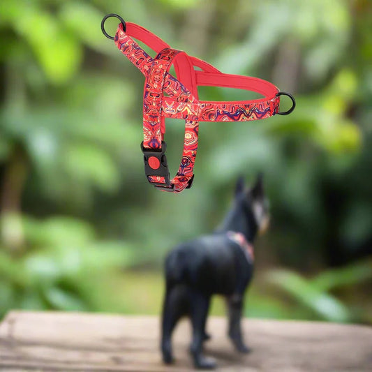 Harnais Chien - DogSafeHarness™ - Rouge - Le Royaume des toutous