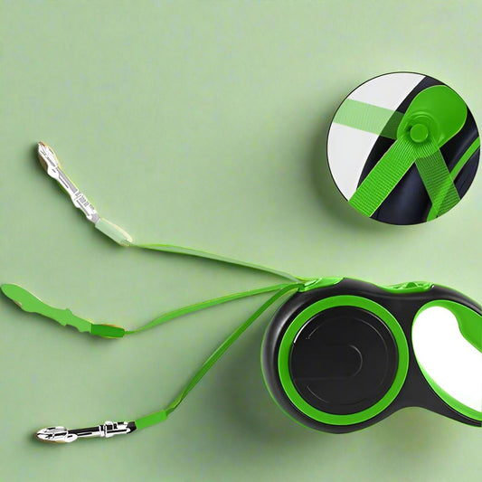 Laisse Chien - MaxLeash™ - Vert - Le Royaume des toutous