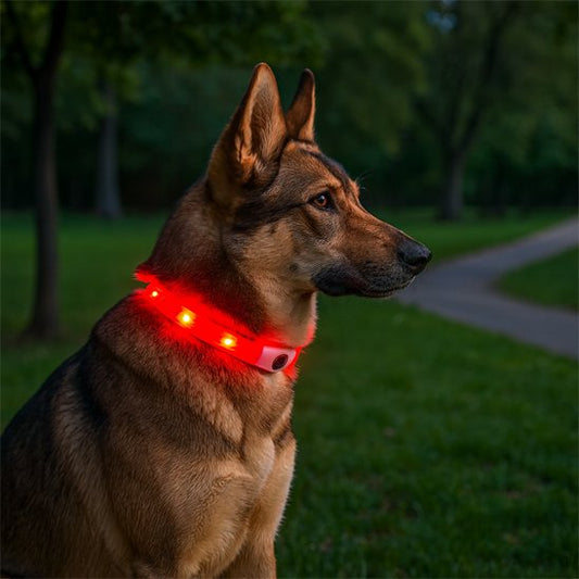 Collier lumineux chien | SafeNight