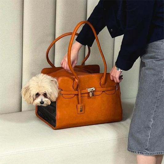 Sac de transport pour chien | Luxe Élégance